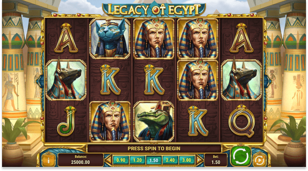 Ingyenes játék Legacy of Egypt