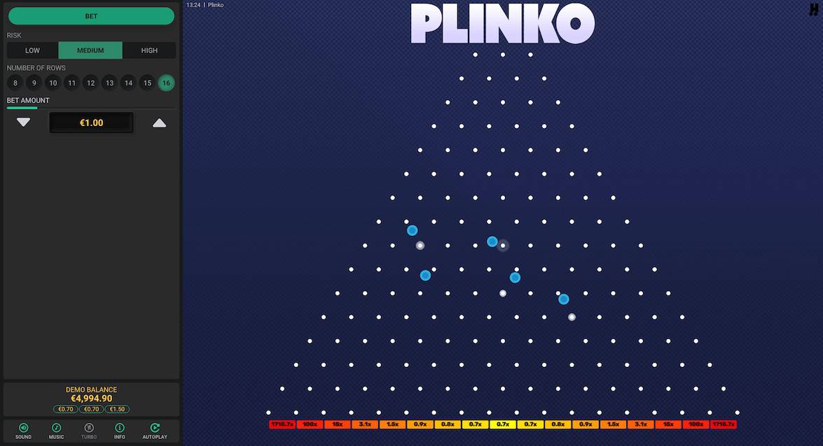 Plinko előnézet