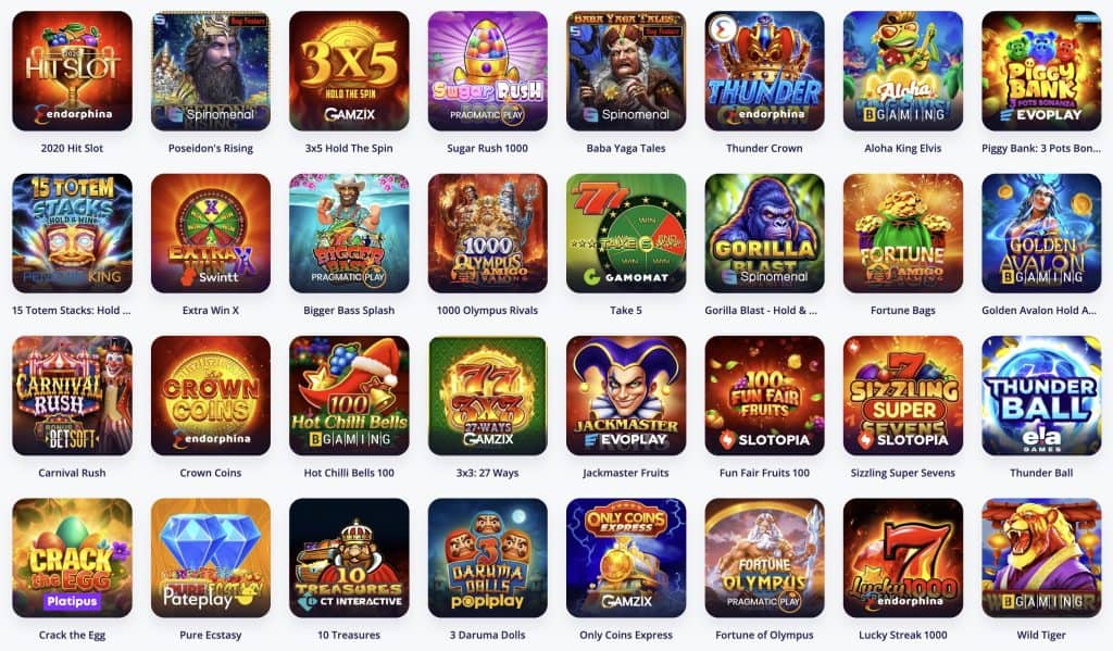 V. Vegas Casino - Nyerőgépek