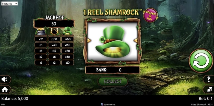 Ingyenes játék 1 Reel Shamrock