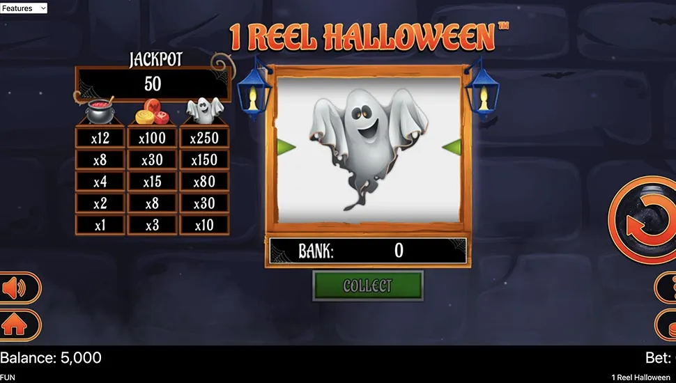 Ingyenes játék 1 Reel Halloween