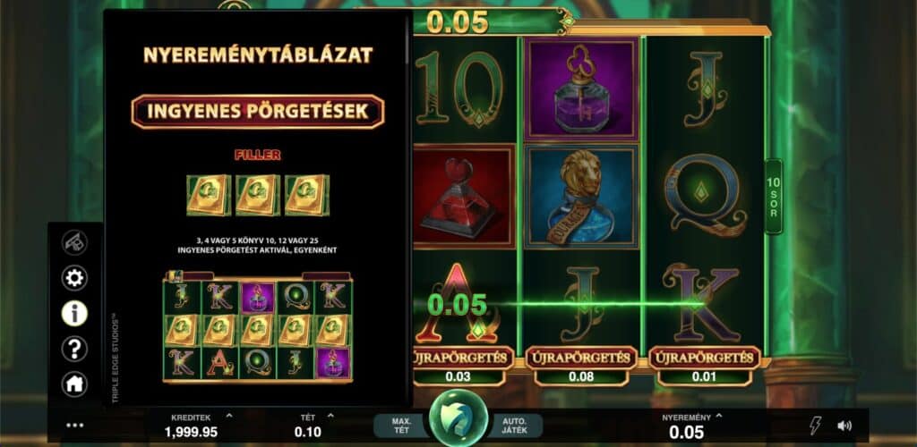 Book of Oz Microgaming Demo Ingyenes pörgetések