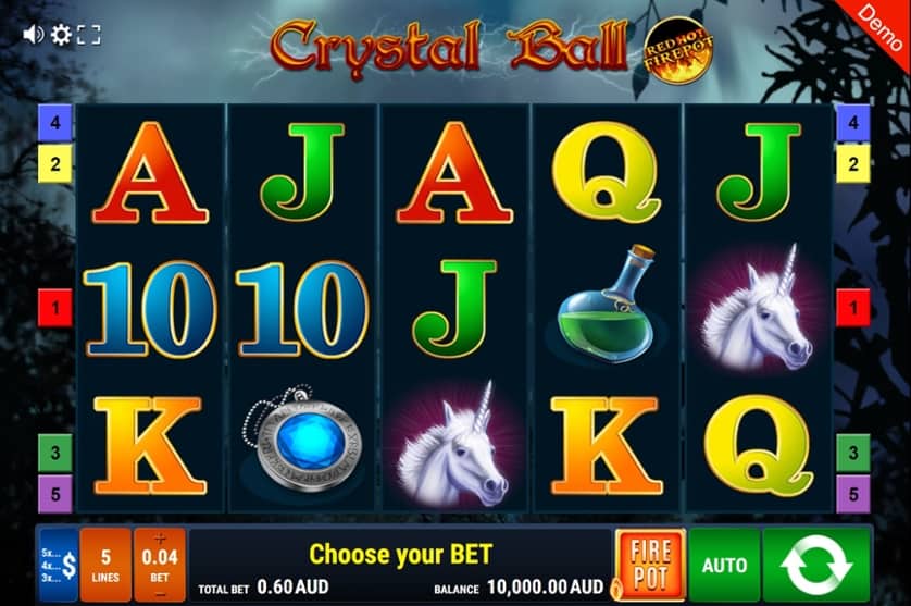 Ingyenes játék Crystal Ball – Red Hot Firepot