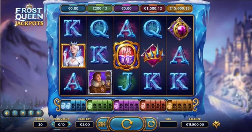 Ingyenes játék Frost Queen Jackpots