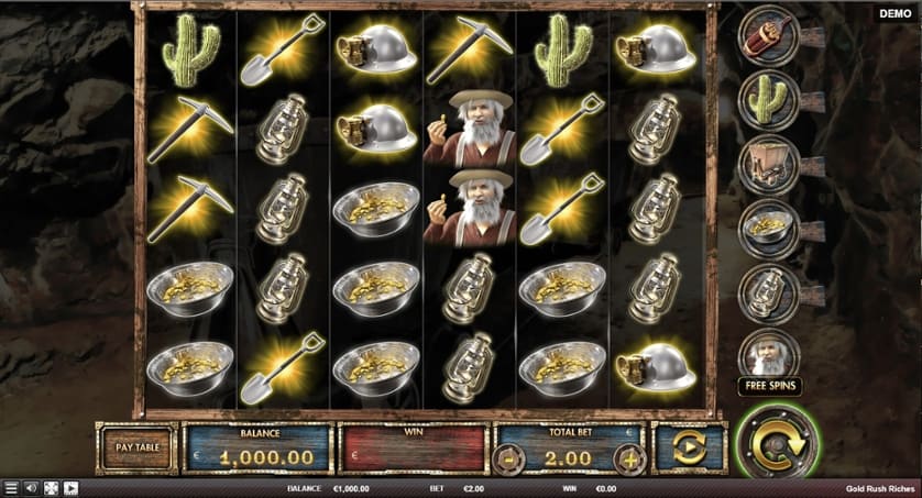 Ingyenes játék Gold Rush Riches