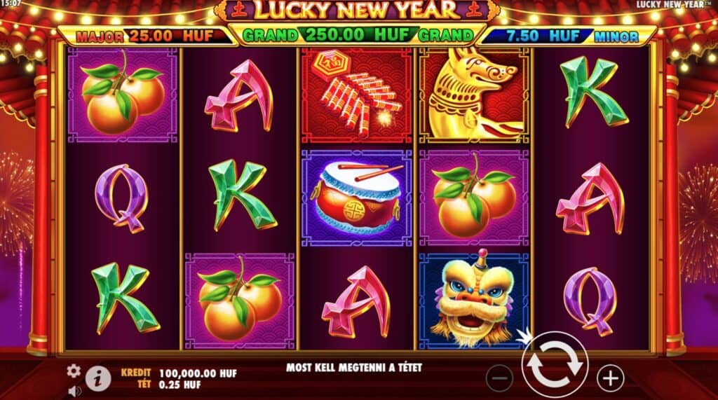 Lucky New Year Pragmatic Play Demo Kezdőképernyő