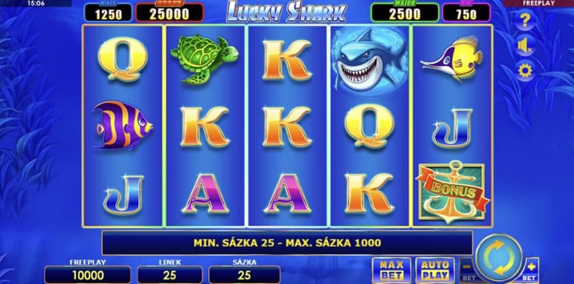 Ingyenes játék Lucky Shark