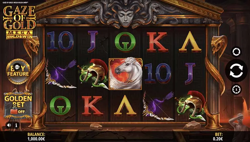 Ingyenes játék Gaze of Gold: Mega Hold & Win