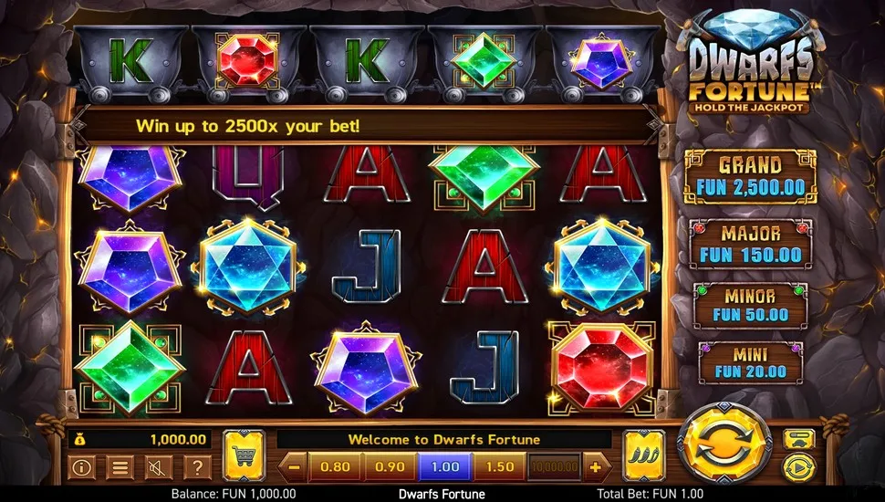 Ingyenes játék Dwarfs Fortune Hold the Jackpot