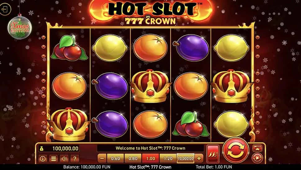 Ingyenes játék Hot Slot 777 Crown Xmas Edition