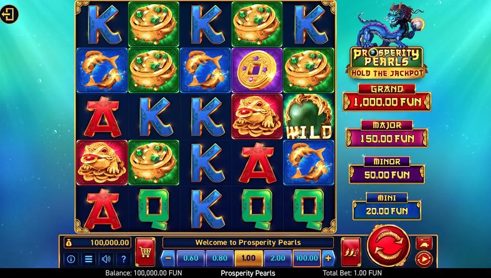 Ingyenes játék Prosperity Pearls Hold the Jackpot