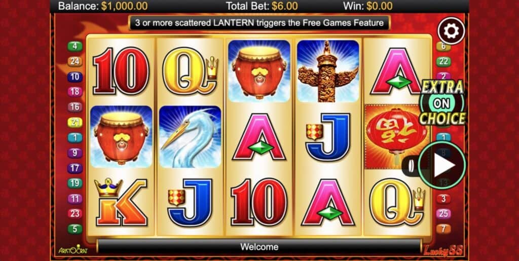 Lucky 88 Aristocrat Demo Kezdőlap