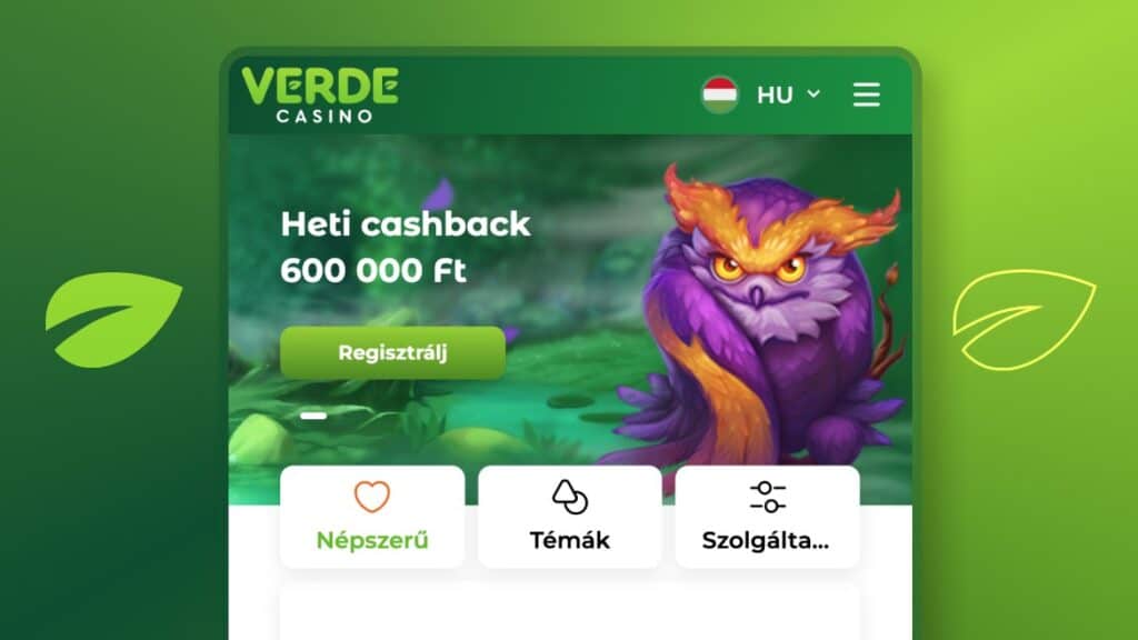Verde Casino Regisztráció