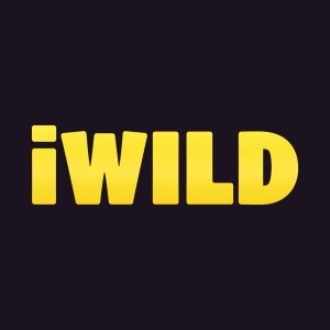 IWILD logó sárga betűkkel fekete háttérrel.
