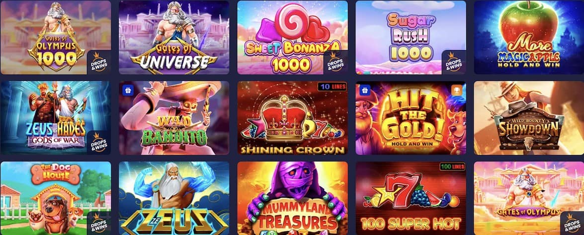 Legzo casino Nyerőgépek