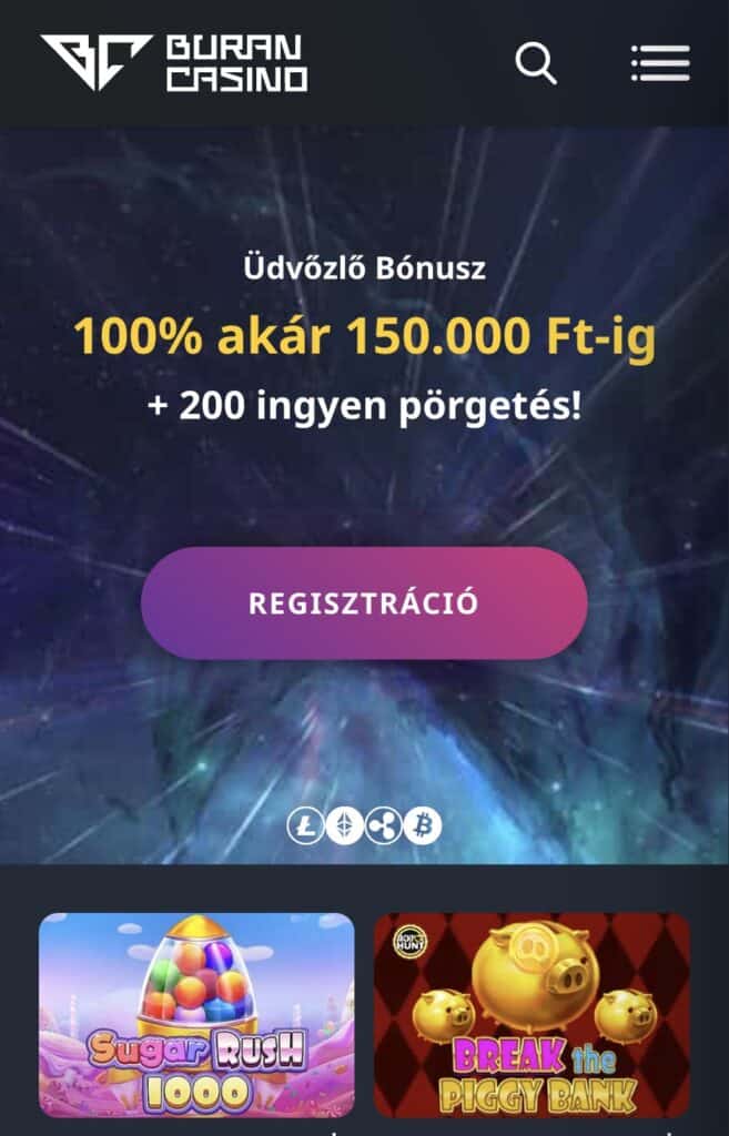 Buran casino mobile