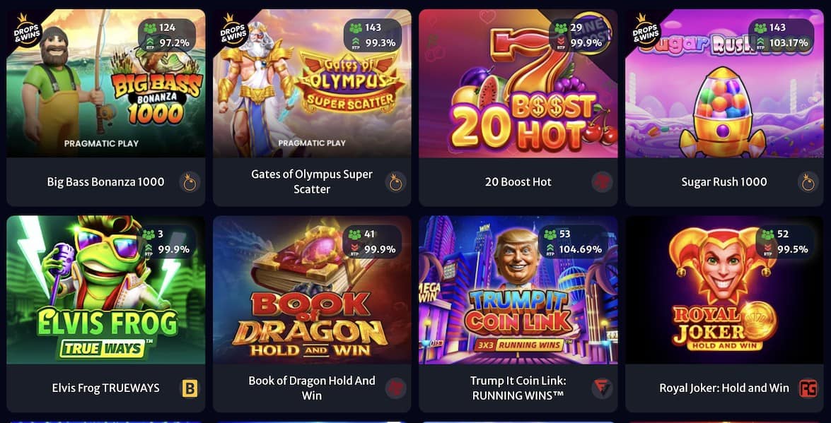 HellSpin casino nyerőgépek