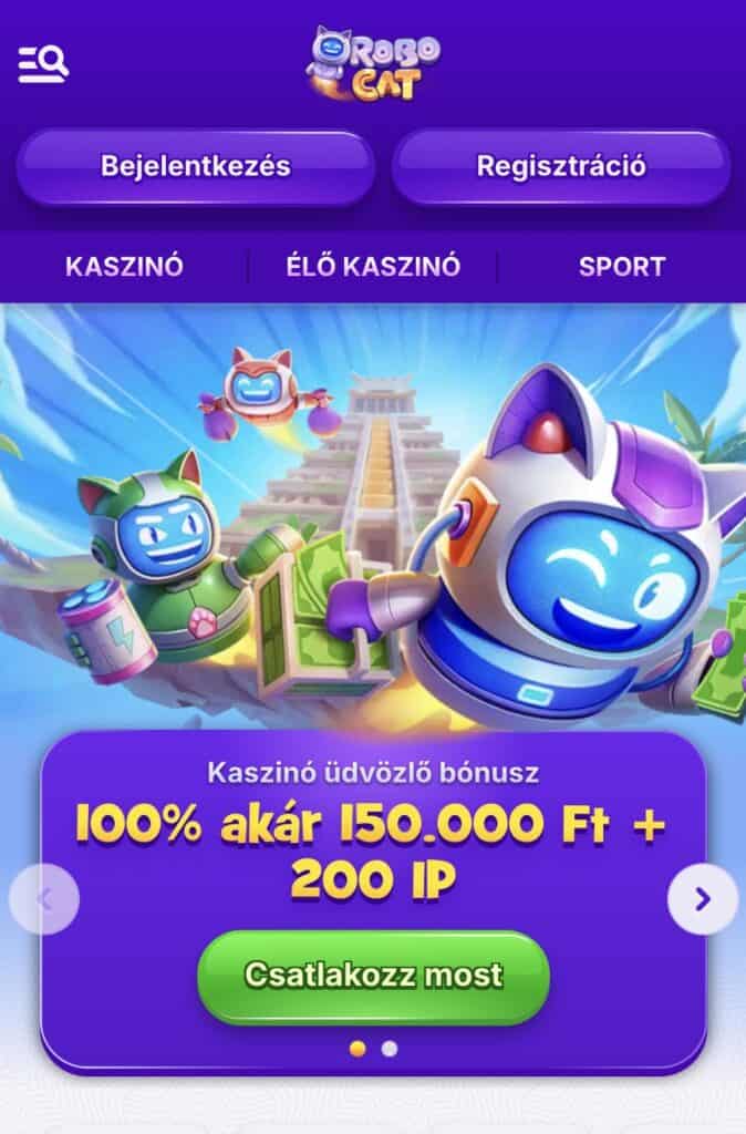 Regisztráció elindítása