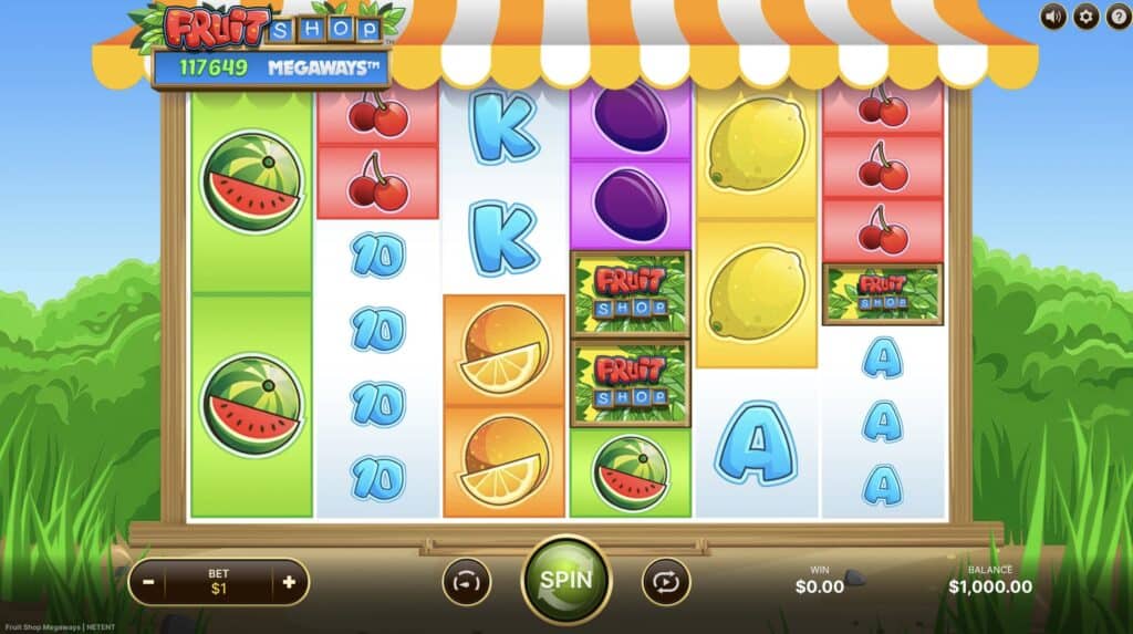 Ingyenes játék Fruit Shop Megaways