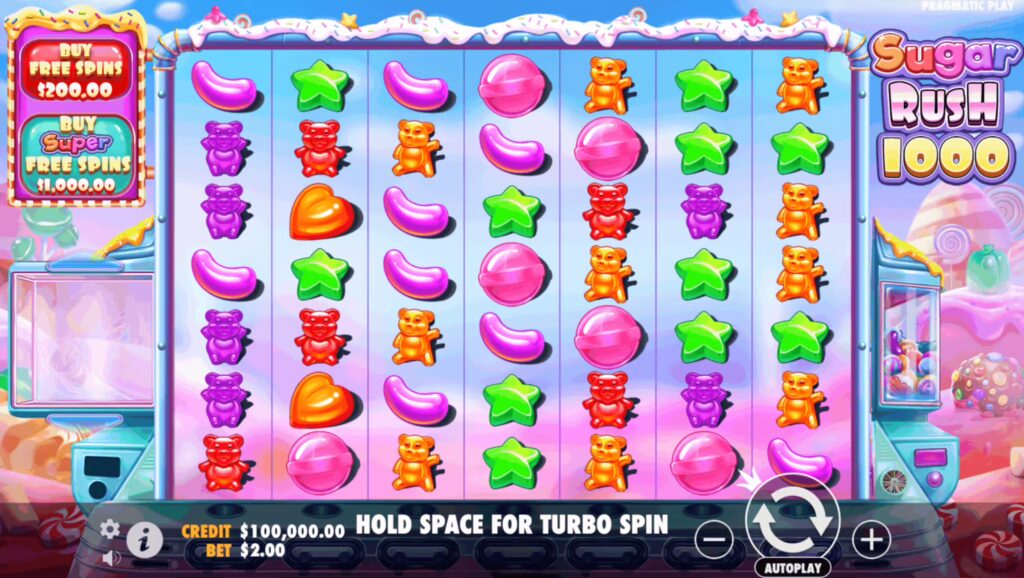Ingyenes játék Sugar Rush 1000