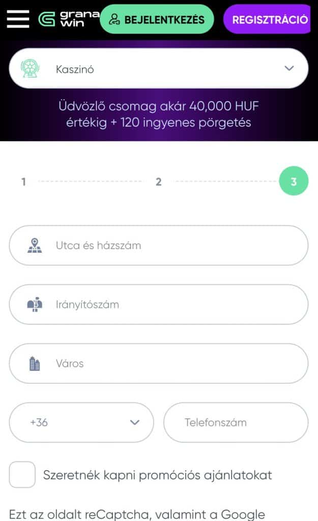 Küldd be a regisztrációt