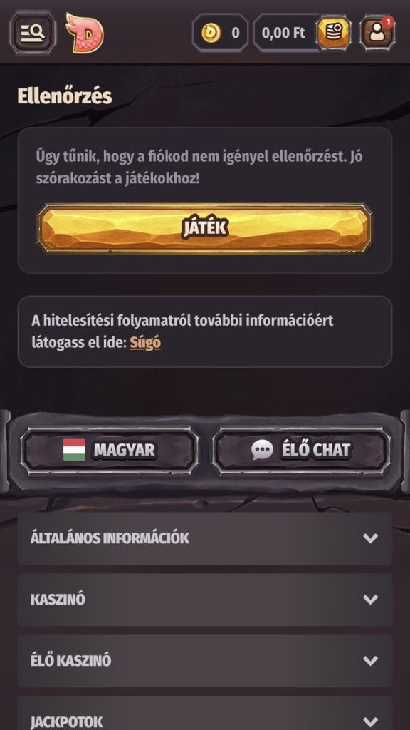 Fiók hitelesítése