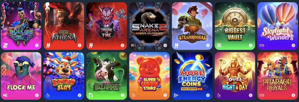 Miki Casino játékok