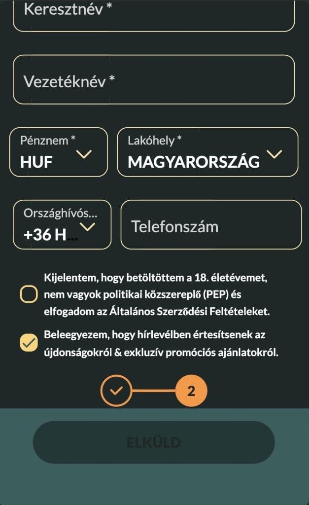 Lemon Casino promóciós kód beírása