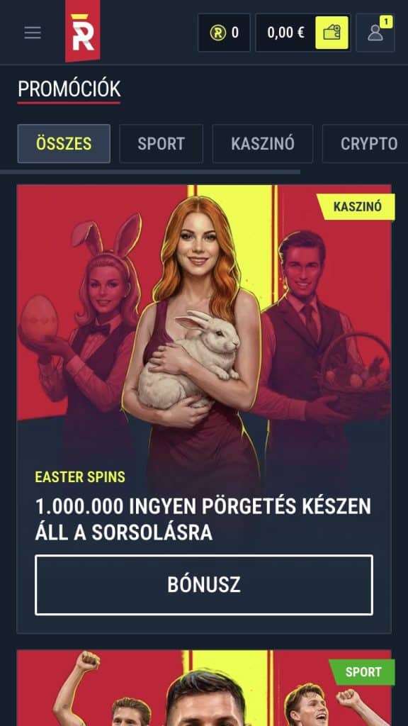 Rabona ajánlatok böngészése