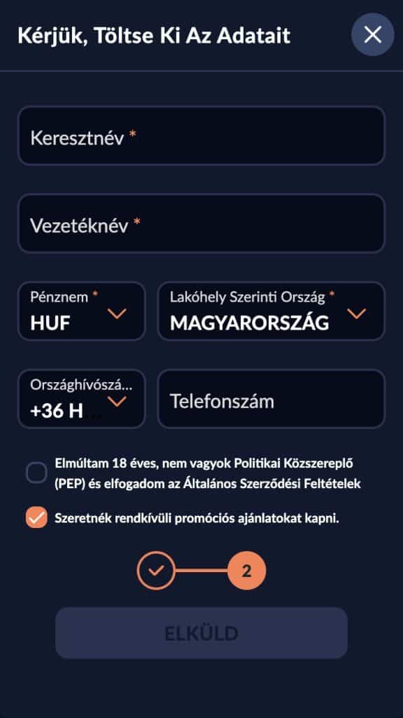 Add meg az e-mail címed. 