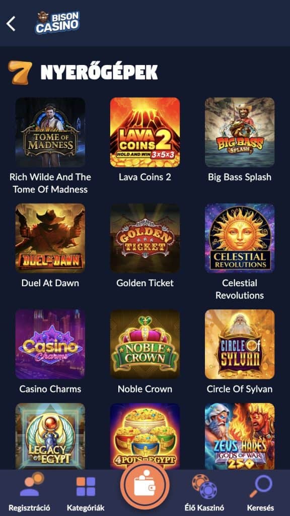 Élvezd ki az üdvözlő bónusz adta előnyöket.