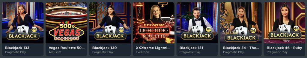 Galacticbets Élő kaszinó