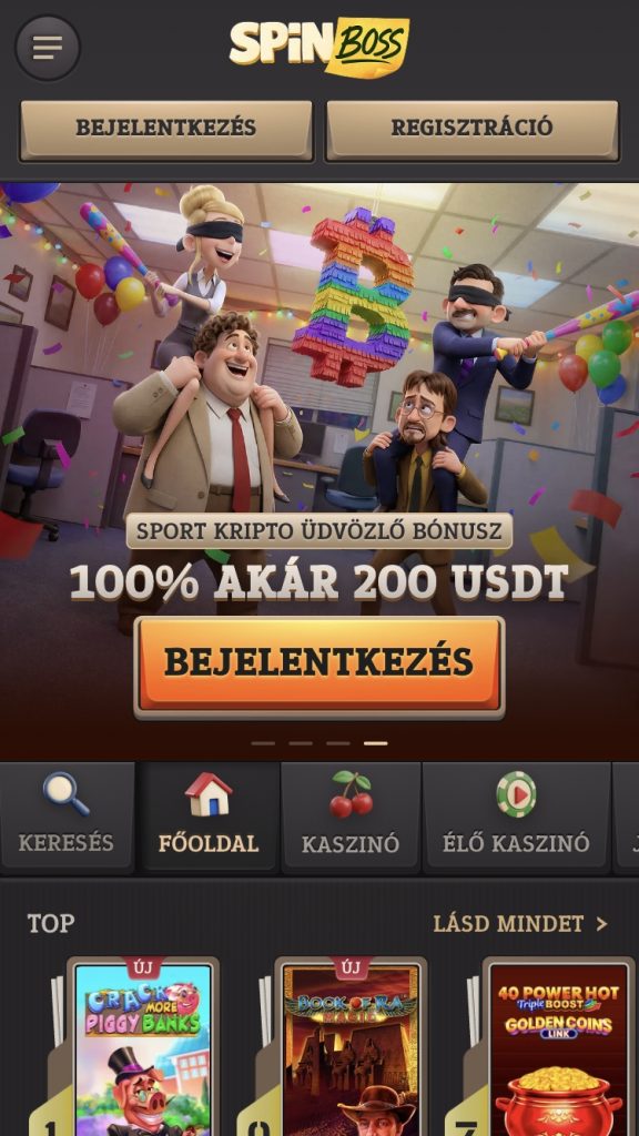 Irány a Spinboss Casino