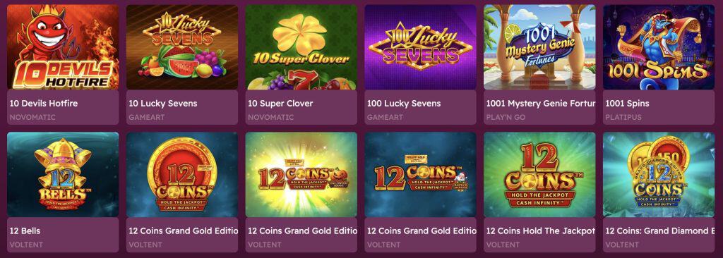 Letsjackpot Kaszinó játékok